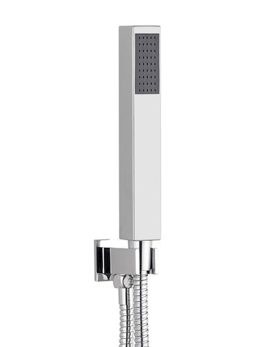 Keenfix square chrome shower - chrome,
