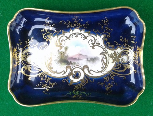 Coalport small rectangular - coalport,