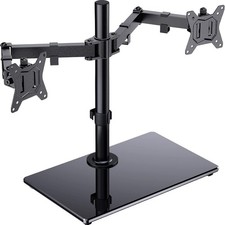 Dual Monitor Stand 13 to 32 Inch Freestanding Dual Arm Adjustable ErGear