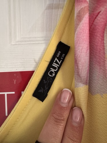 Yellow quiz dress - quiz,