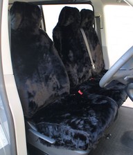 VW Caravelle PLAIN BLACK Faux