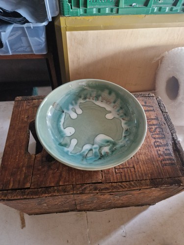Vintage lamorna pottery bowl - vintage,