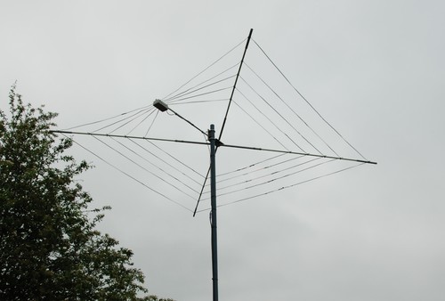 Cobweb antenna 5 band hf - cobweb,