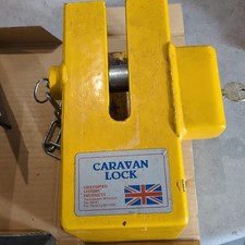Milenco Heavy Duty Caravan Lock Used 2 Keys See Pics