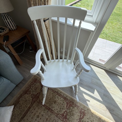 Wooden rocking chair - wooden,