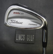 Titleist 695 CB Forged 9 Iron Stiff Steel Shaft Riuiera Grip