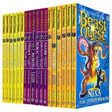 Beast Quest The Battle Collection 18 Book Set (Series 4-6) by Adam  | Adam Blade