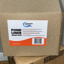 Pond Liner Seam Tape Double Sided Butyl Adhesive 3" x 25’ W Roller