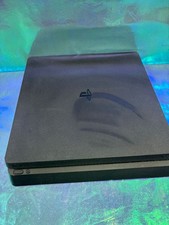 ps4 slim with wires and