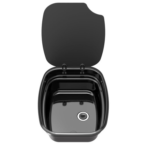 Argent black enamel - enamel, caravan