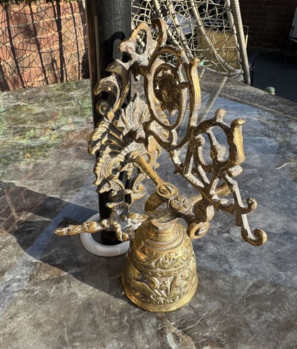 Vintage style brass wall - style,