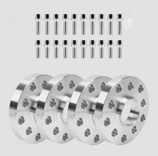 MK7 MK7.5 GOLF Wheel spacers/ 15mm X2+ 20mm X2 5x112/ 5X100 and bolts x20 57.1  