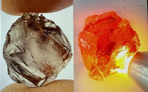 Natural colour change - 6.8,