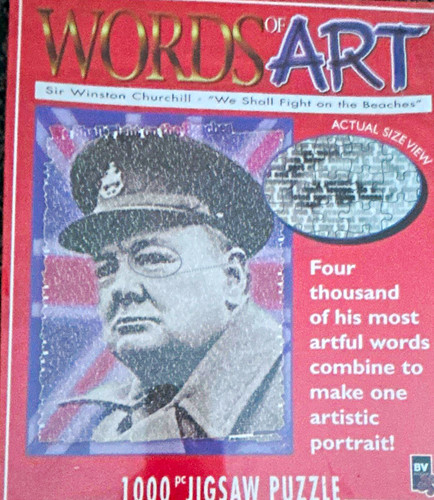 Words art winston churchill - words,