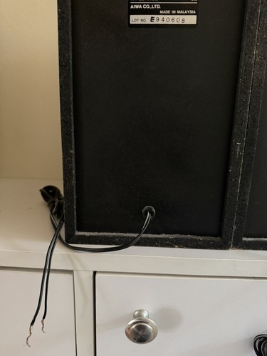 Aiwa l50 stereo - speakers,