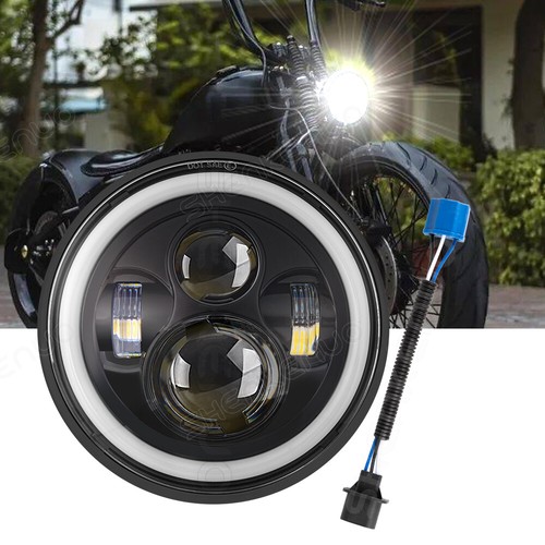 Led round headlight drl - round,