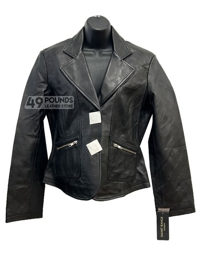 Ladies leather jacket formal - ladies,