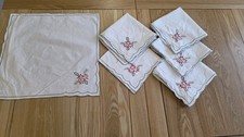 x6 Vintage White  Festive