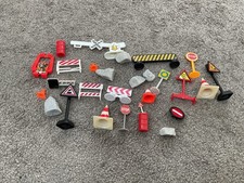 Joblot Toy Car Road Signs