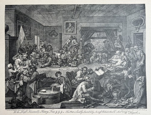 William hogarth an election - william,