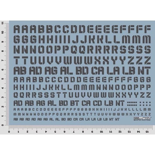 Water slide decals different - slide,