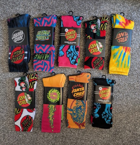 Santa cruz socks - santa,