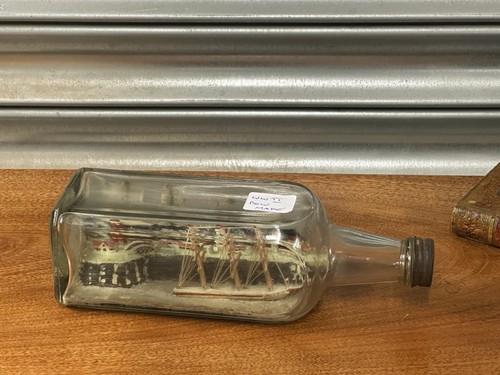 Vintage ship bottle - a,