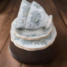 Royal Albert Silver Maple Trio Excellent Condition 