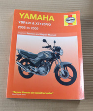Haynes YAMAHA YBR125 & XT125R/X 2005-2009 Service & Repair Manual