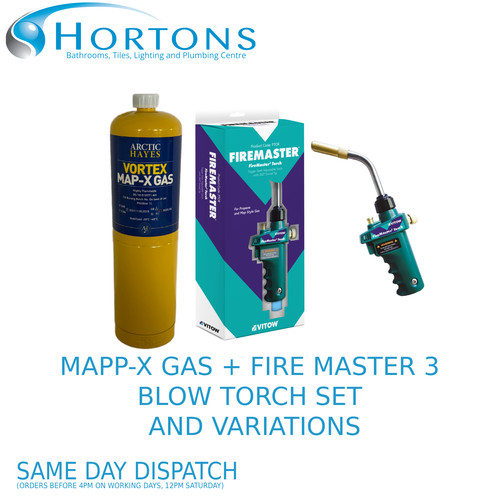 Blow torch and mapp gas - blow,