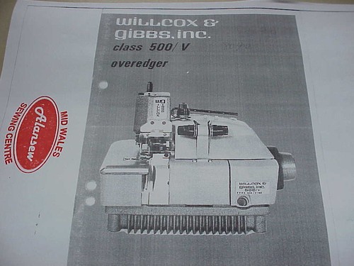 Willcox gibbs 500 - gibbs,