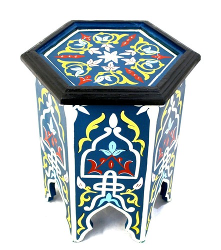 Moroccan side table accent end - table,