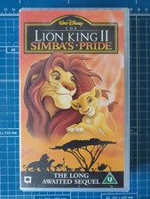 Disney's The Lion King II (Simba's Pride) PAL VHS