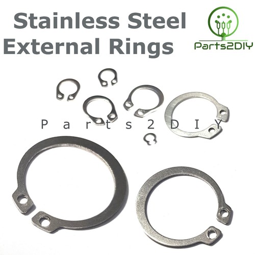 3mm 40mm external circlips - -,