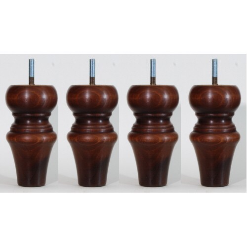 Wooden furniture feet - 4,