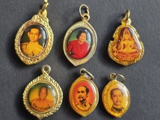 6 X Very Old Thai Buddha Monk