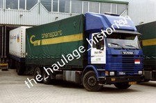 THH Truck Photos - Scania 112m - GTW Transport P&O Trans European Dutch.