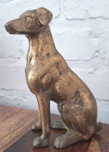 Vintage large heavy - large, brass