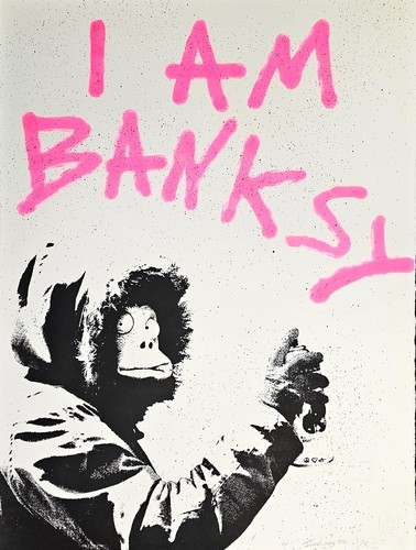 Tchewy22 signed banksy - , +