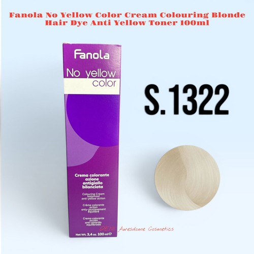 Fanola yellow color cream - fanola,