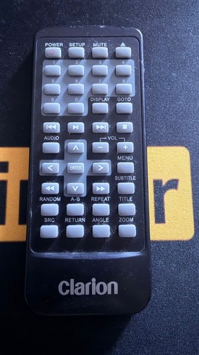 Clarion original remote - clarion,