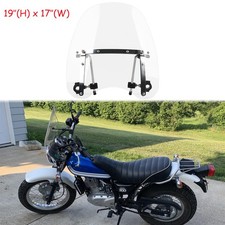 19"x17" Motorcycle Clear