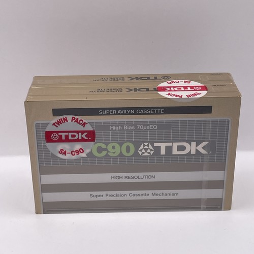 Tdk c90 chrome - chrome, twin