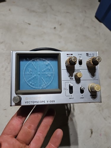 Hitachi vectorscope 089 - vectorscope, v-089
