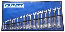 Expert by Facom E110313 18 Piece Metric Combination Spanner Set In Tool Roll