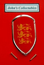 ENGLAND 3 LIONS WALKING / HIKING STICK BADGE  / MOUNT  LOT M NEW IN PACKET