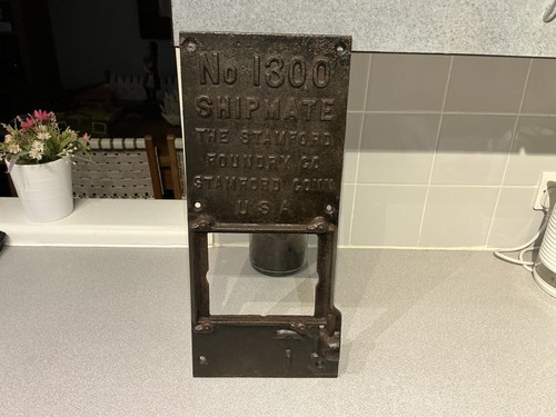 Vintage cast iron shipmate - vintage,