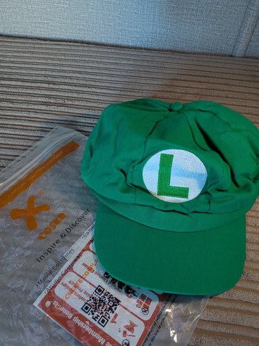 Luigi hat cap green - hat,
