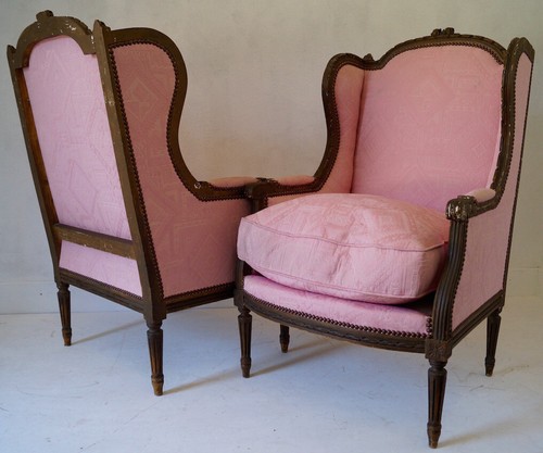 Pair 19thc french louis - french, xvi