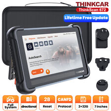 ThinkScan 672 Full System OBD2 Car Diagnostic Tool Bidirectional Scanner CANFD
